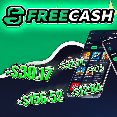 Freecash, gana dinero con simples misiones, freecash