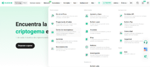 Centro de recompensas en Kucoin