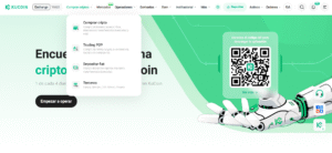 Cómo depositar y comprar criptomonedas en Kucoin