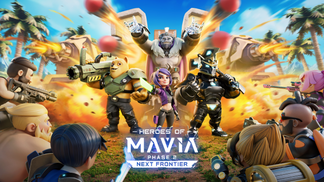 Juega Mavia y gana criptomonedas.