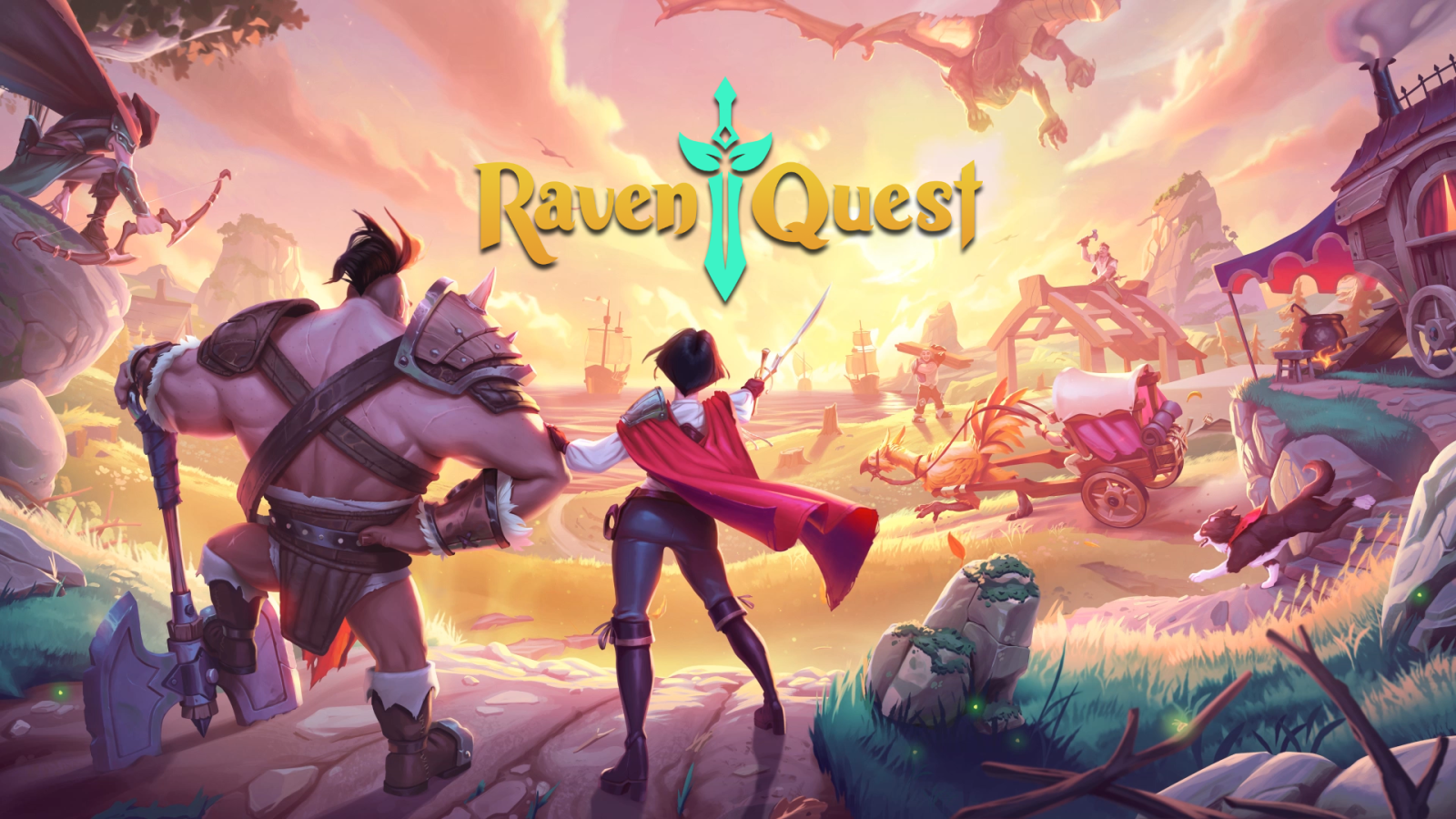 Juega Raven Quest y gana Criptomonedas.